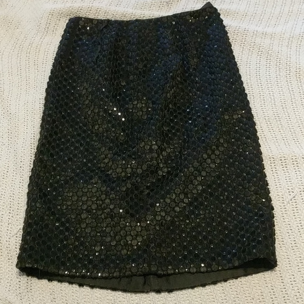 Vintage 1980's Black Sparkle Dress
